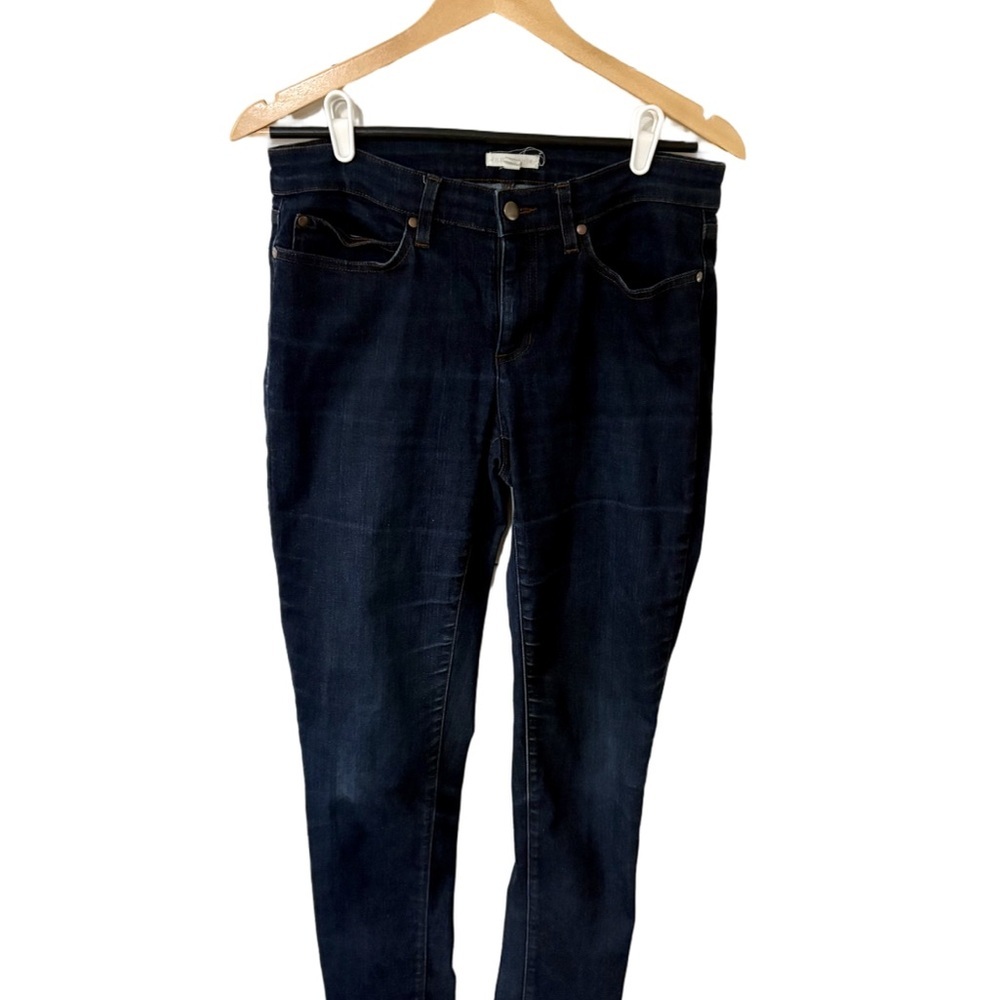 Eileen Fisher Midnight Blue Skinny Jeans